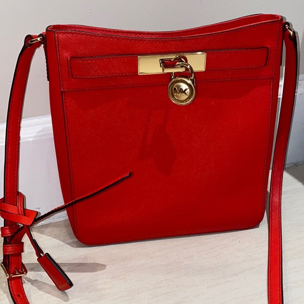 Michael Kors Cherry Red Cross Body